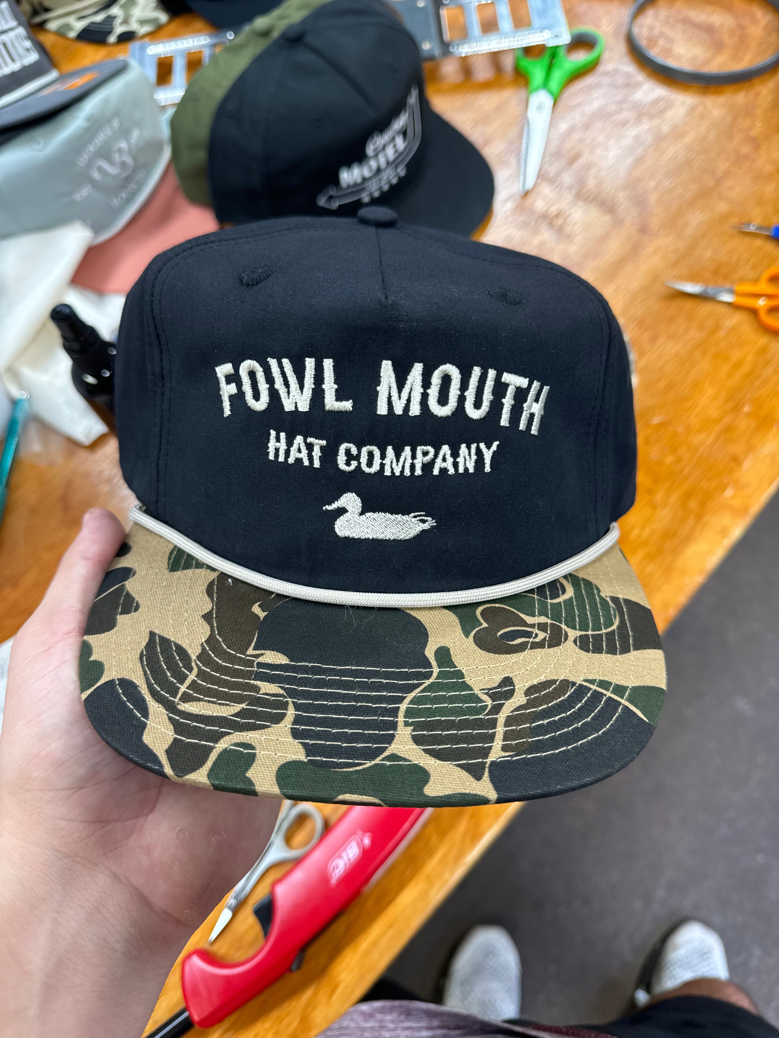 The Killshot Camo Rope Hat